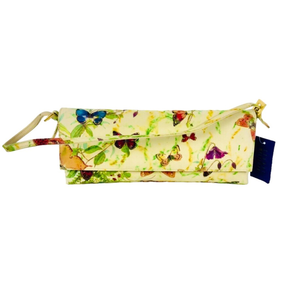 Stuart Weitzman NWT butterfly motif handbag in beautiful autumn colors